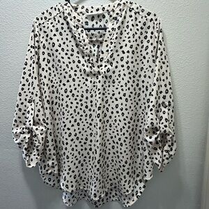 LUSH Leopard Print Women's Top